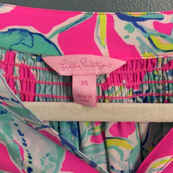 Lily Pulitzer Elsa Silk Top in XS - Picture 4 of 7